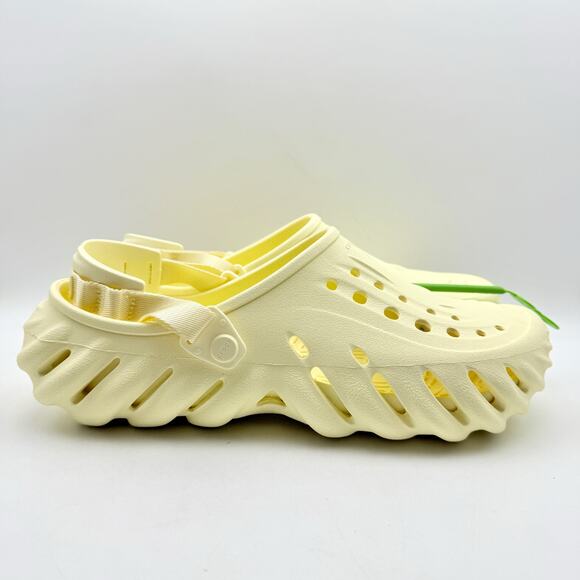 Crocs Mens Echo Clogs US 11 EU 45-46 Cream NWOB main image 10